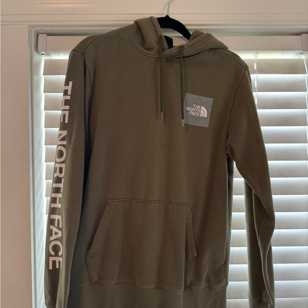 The North Face Men's Olive Green Hoodie
